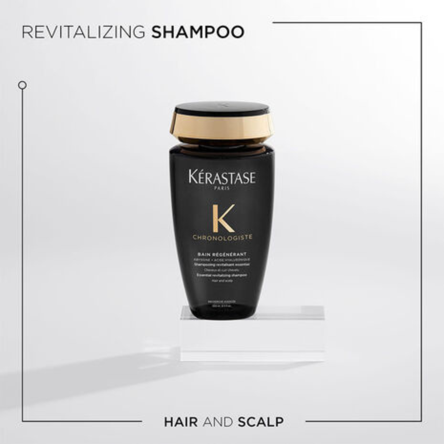 Bauhaus Salon + Spa Lake Charles featuring Kérastase Chronologiste Bain Régénérant luxury haircare collection