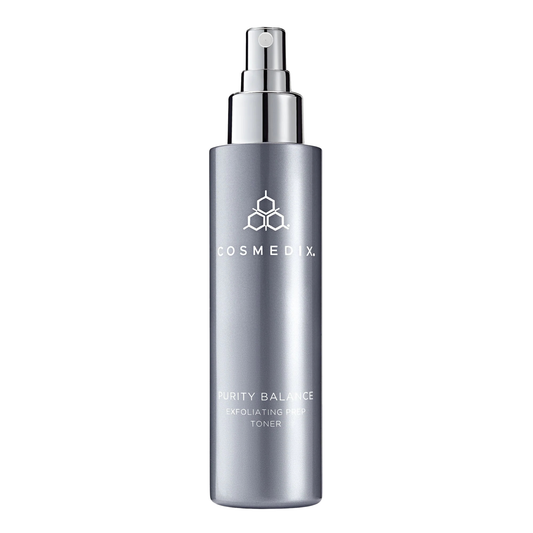 Refine, Balance, and Glow with COSMEDIX Purity Balance Exfoliating Prep Toner