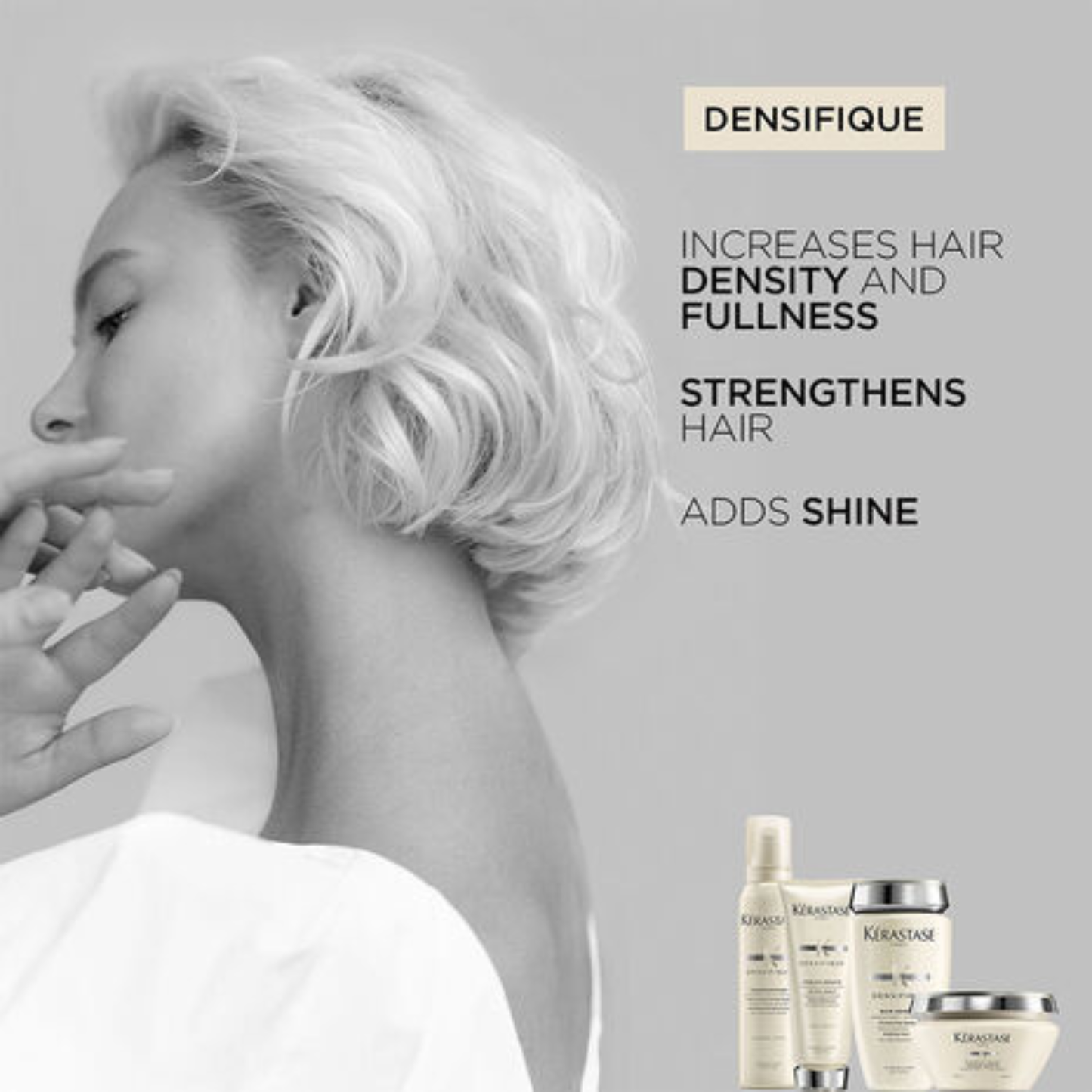 Lightweight volumizing mousse for fine or thinning hair — Kérastase Densifique Densimorphose Lake Charles