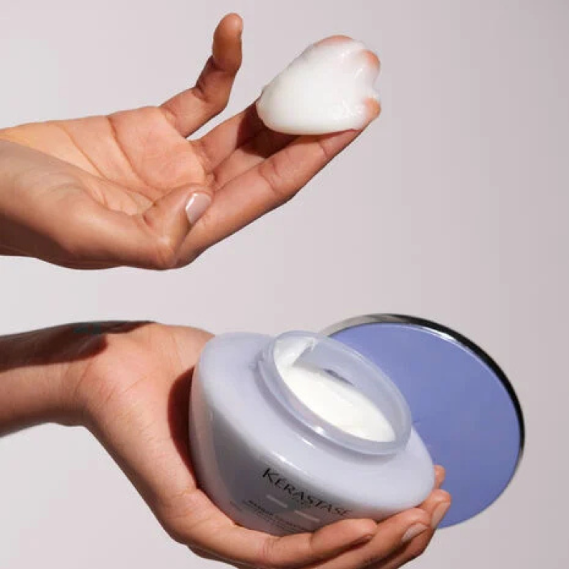 Hyaluronic acid hair mask — Kérastase Blond Absolu Masque Cicaextreme for stronger, hydrated blonde hair in Lake Charles