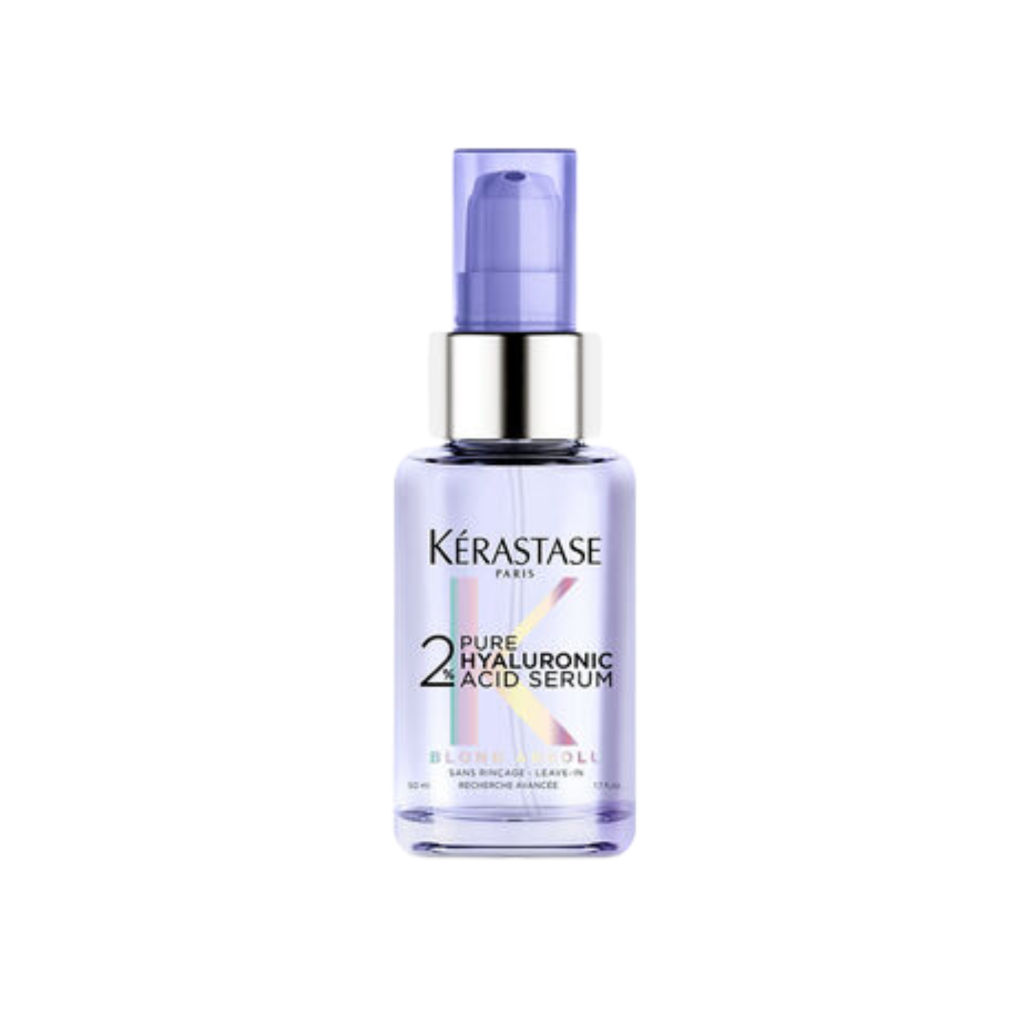 Kérastase Blond Absolu 2% Pure Hyaluronic Acid Serum — hydrating scalp and hair treatment available at Bauhaus Salon + Spa in Lake Charles