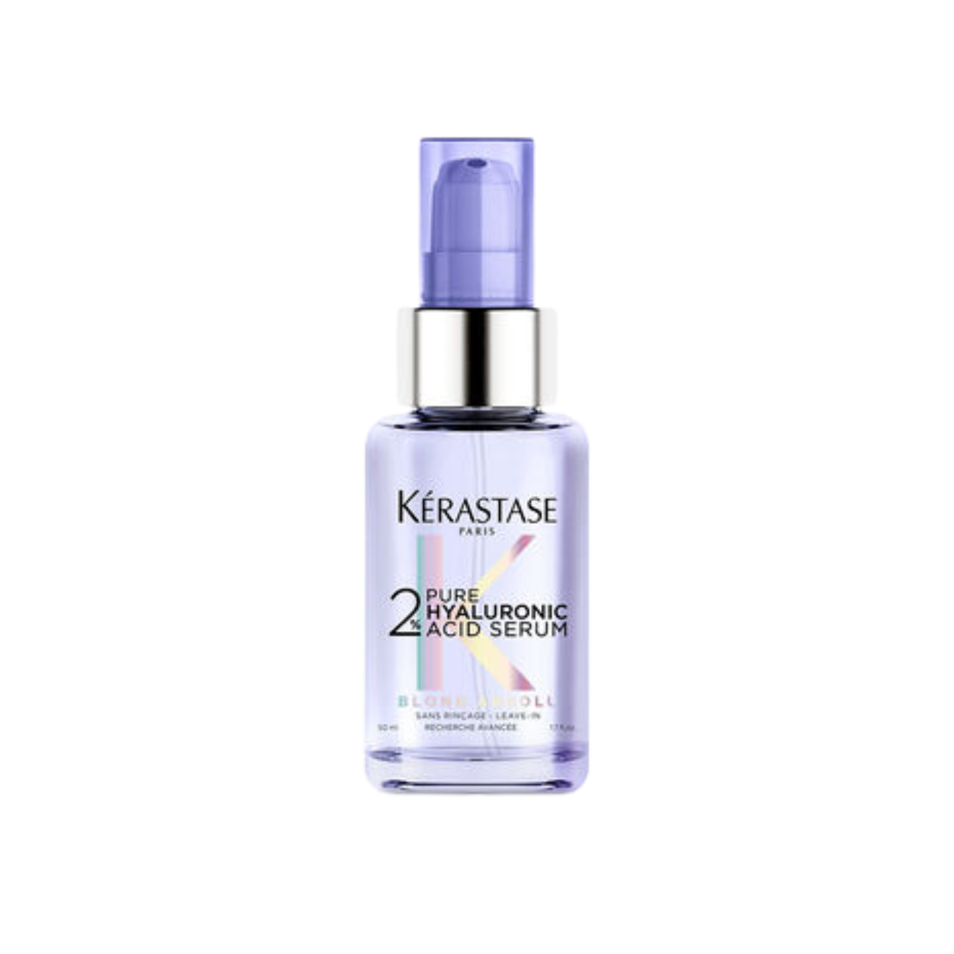 Kérastase Blond Absolu 2% Pure Hyaluronic Acid Serum — hydrating scalp and hair treatment available at Bauhaus Salon + Spa in Lake Charles