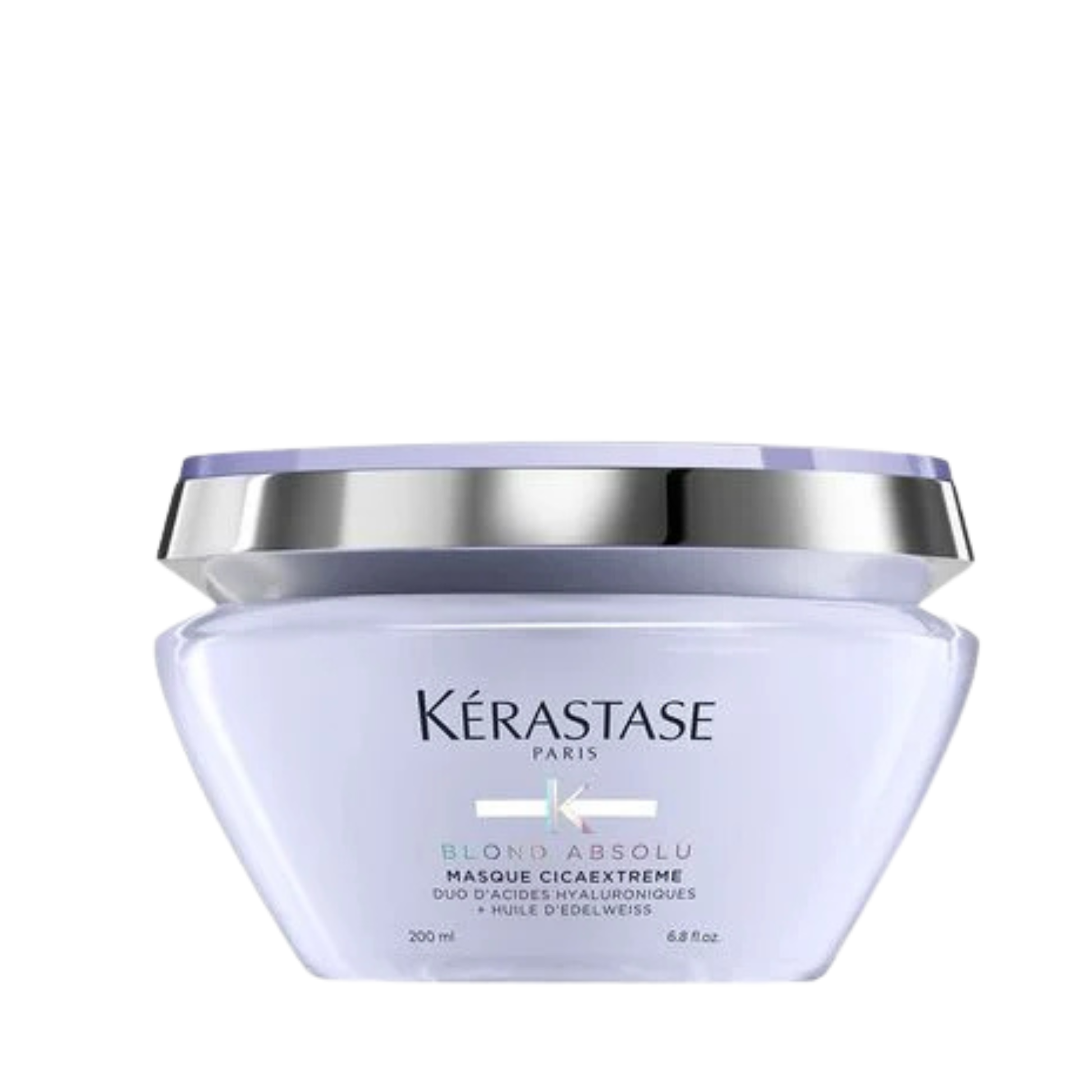Kérastase Blond Absolu Masque Cicaextreme — deep conditioning hair mask for blonde repair available at Bauhaus Salon + Spa in Lake Charles
