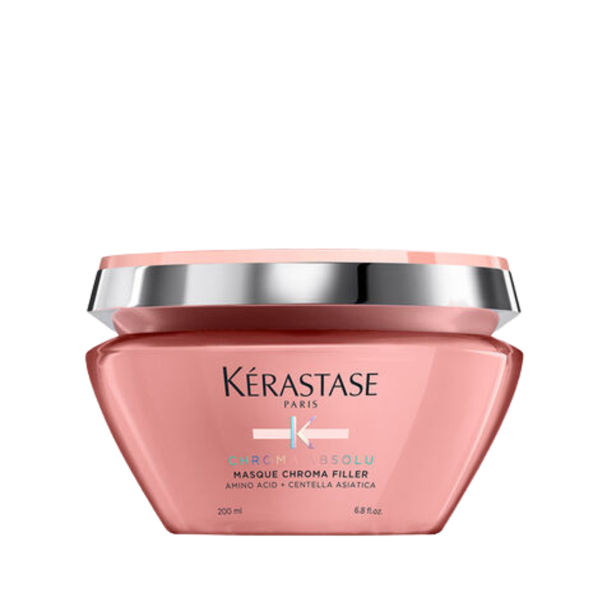 Kérastase Chroma Absolu Masque Chroma Filler — deep conditioning color-protecting mask available at Bauhaus Salon + Spa in Lake Charles