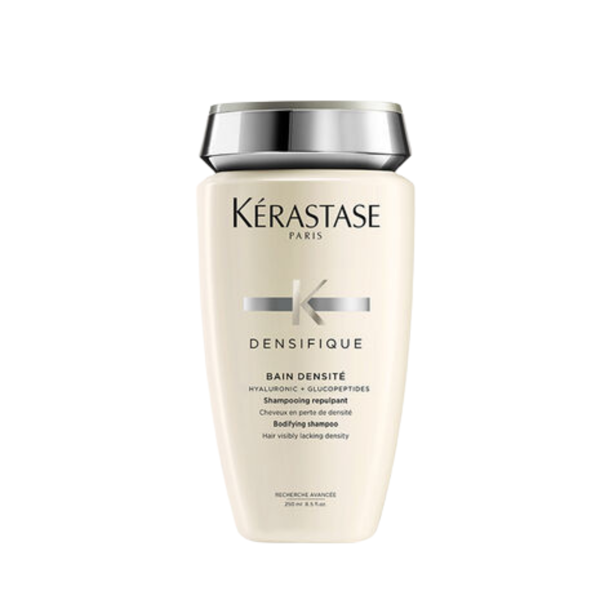 Kérastase Densifique Bain Densité — volumizing and strengthening shampoo available at Bauhaus Salon + Spa in Lake Charles