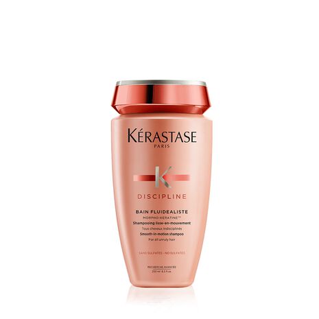 Kérastase Discipline Bain Fluidealiste Sulfate-Free Shampoo — anti-frizz smoothing cleanser at Bauhaus Salon + Spa in Lake Charles