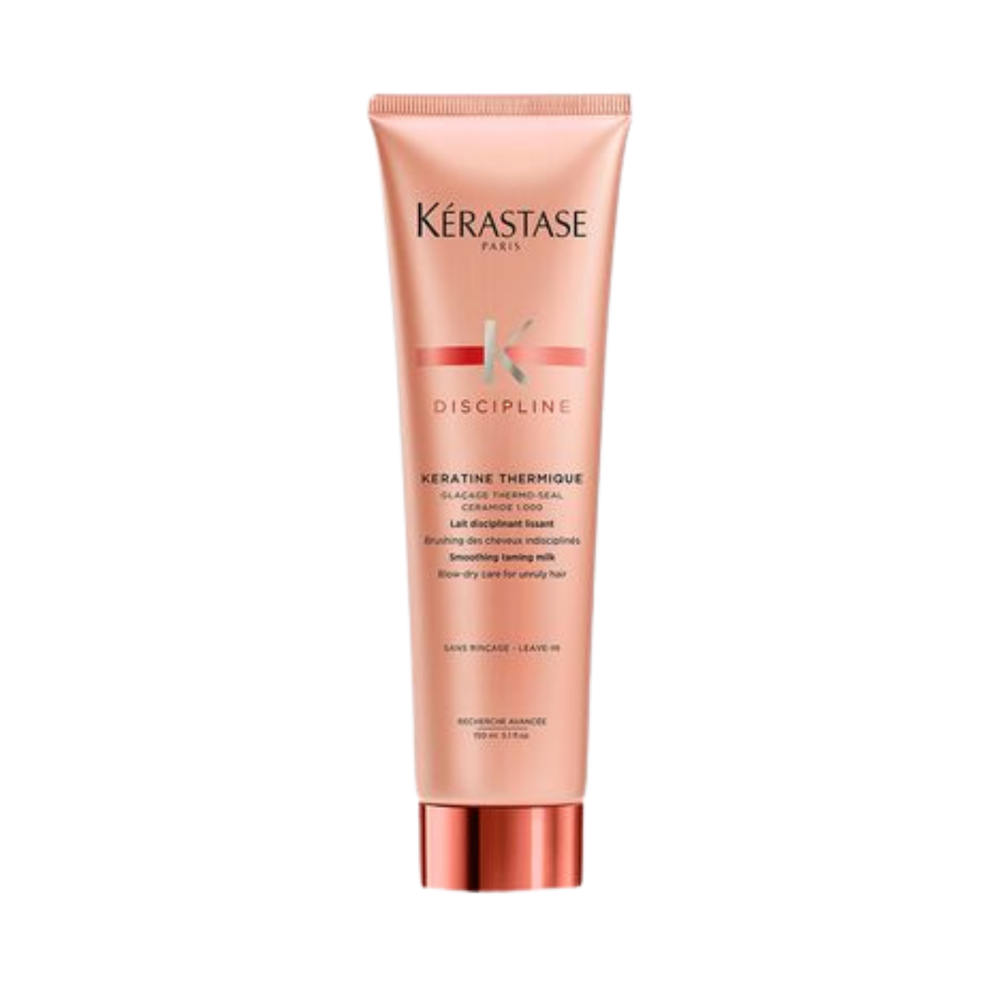 Kérastase Discipline Keratine Thermique Heat Protecting Cream — anti-frizz blow-dry cream available at Bauhaus Salon + Spa in Lake Charles
