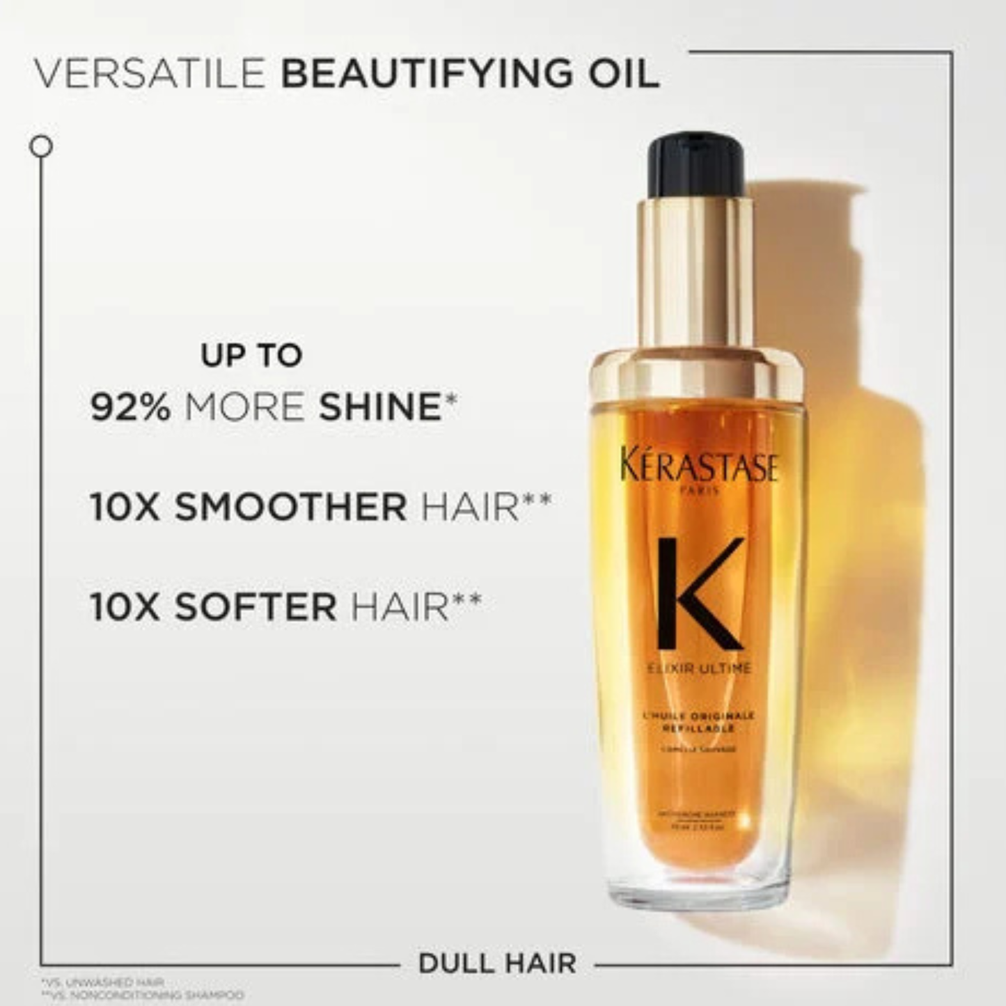 Lightweight nourishing hair oil for smooth, shiny hair — Kérastase Elixir Ultime Lake Charles