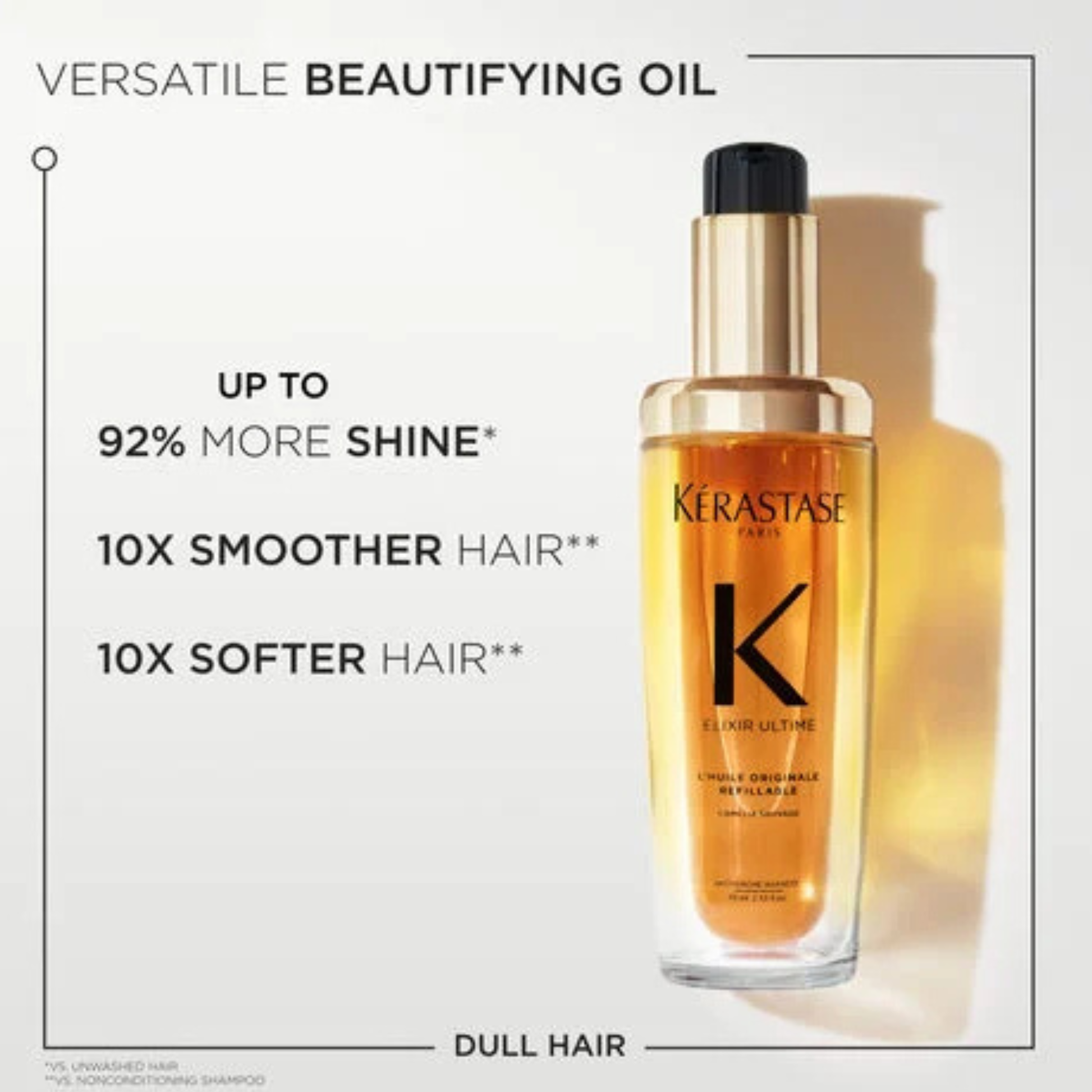 Lightweight nourishing hair oil for smooth, shiny hair — Kérastase Elixir Ultime Lake Charles