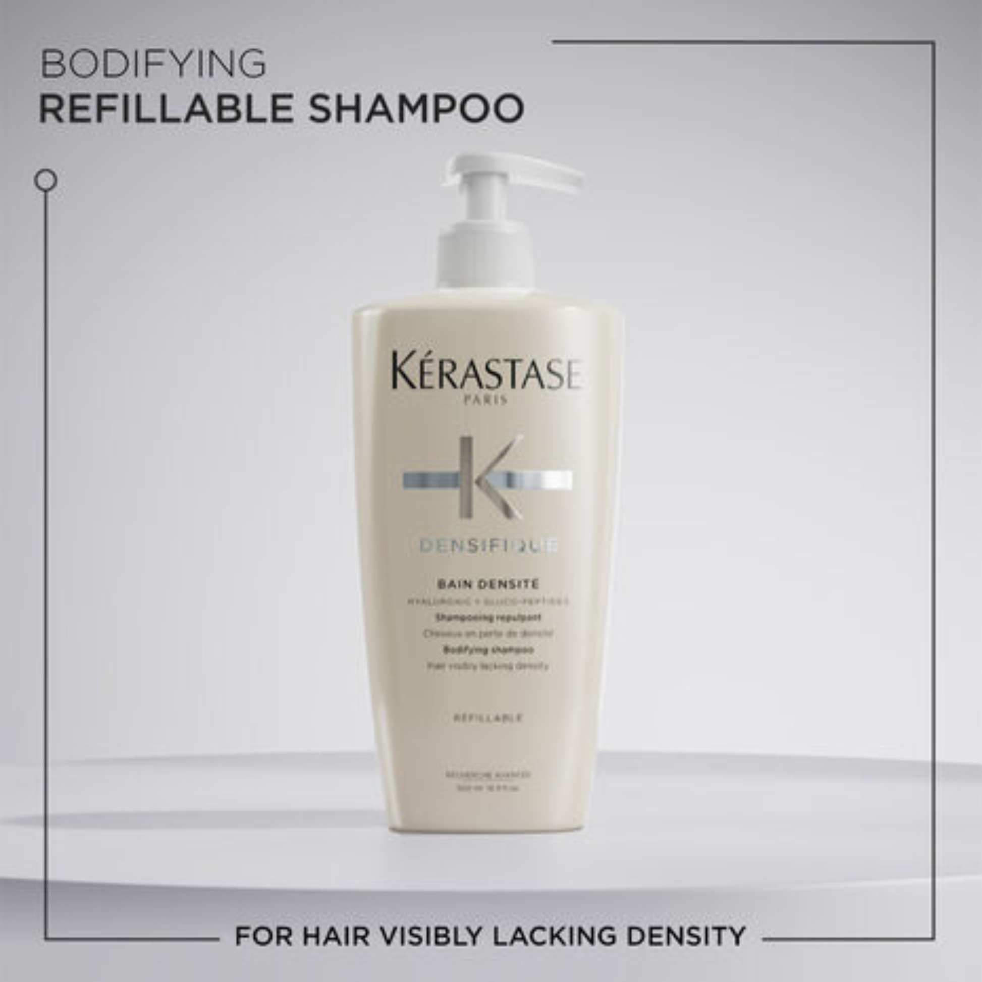Bauhaus Salon + Spa Lake Charles featuring Kérastase Densifique Bain Densité 500ml professional haircare line