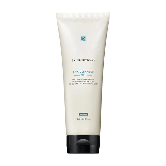 SkinCeuticals LHA Cleansing Gel exfoliating cleanser for acne-prone skin at Bauhaus Salon + Spa Lake Charles.