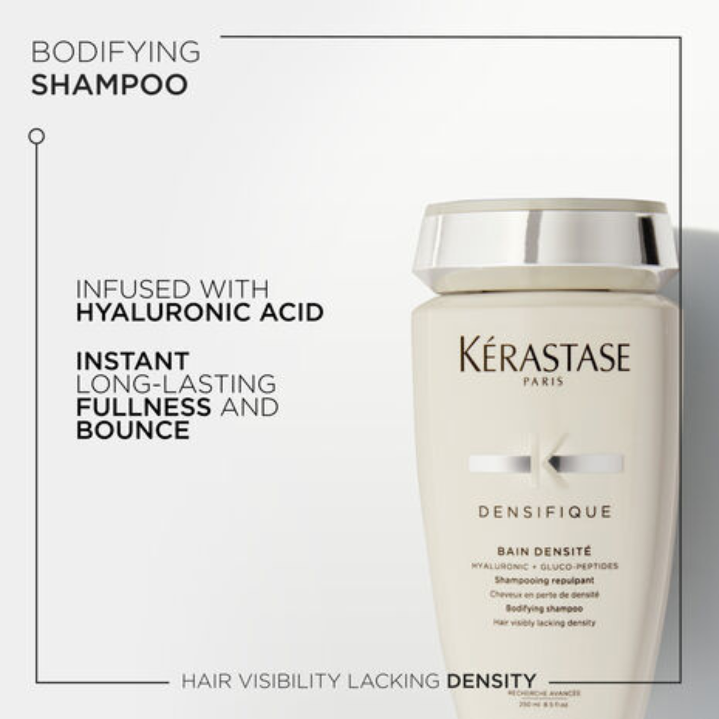 Bauhaus Salon + Spa Lake Charles featuring Kérastase Densifique Bain Densité professional hair-thickening collection
