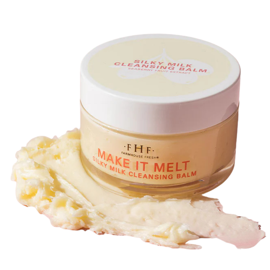 FarmHouse Fresh Make It Melt Silky Milk Cleansing Balm — vegan, cruelty-free makeup remover available at Bauhaus Salon + Spa in Lake Charles